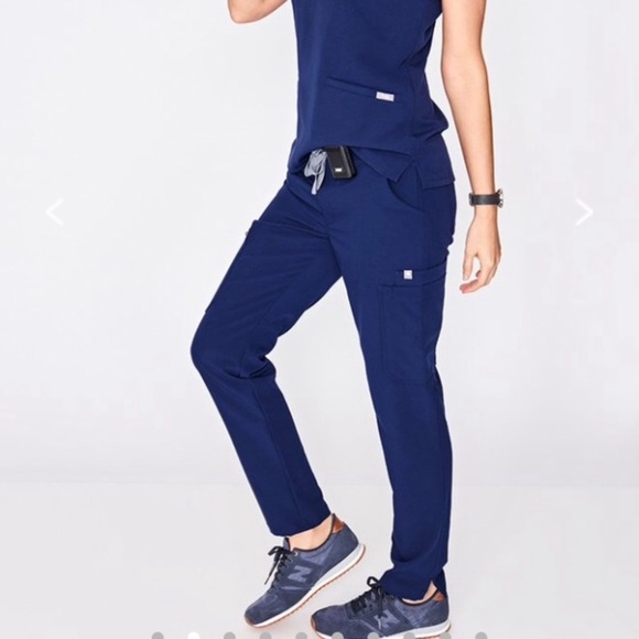 Figs Bnwt Navy Blue Yola Pants Style 